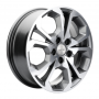 Легковой диск Khomen Wheels KHW1711 6,5x17 5x114,3 ET45 54,1 Gray-FP