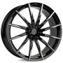 Легковой диск Skill Wheels SV179 10x24 6x139,7 ET30 78,1 чёрный + полированные спицы